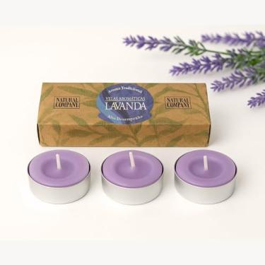 Imagem de Vela Aromática Perfumada Emb. 3 Unids - Lavanda - Paz - Natural Company