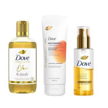 Imagem de Kit Óleo de Banho + Loção Niacinamida + Óleo Bond - Dove