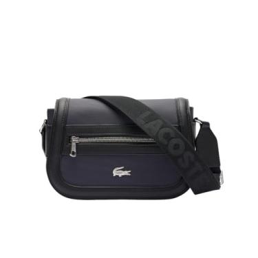 Imagem de Lacoste Bolsa Crossover com abas, ABIMES Noir, Abimes Noir