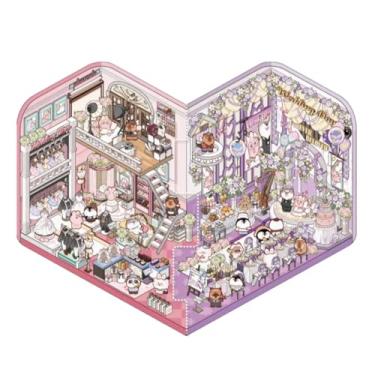 Imagem de Cartela de Adesivos Romantic Wedding Estilo Coreano Ideal para Planner, Diário Papelaria e Montagem de Cenários Criativos