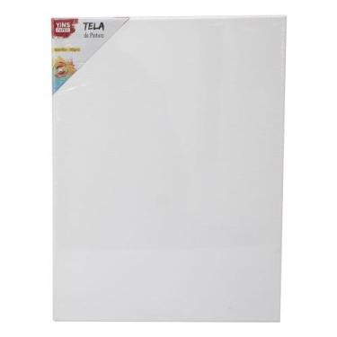 Imagem de Tela de Pintura 30X40 cm Para Tinta Acrílica À Óleo Guache - Yins Pape