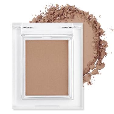 Imagem de Erinde Paleta de sombra fosca única, sombra de olhos de veludo, pó compacto, maquiagem natural, maquiagem de longa duração, ultra-misturável, cor pigmentada, fórmula vegana, arenito H13