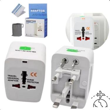 Imagem de Adaptador Universal para Vários Países e Dispositivos - ROMI