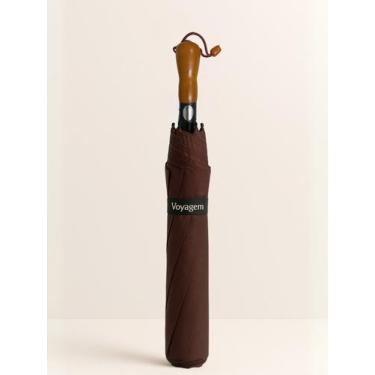 Imagem de Guarda-chuva Automático Grande Voyagem Marrom 022A CAFE