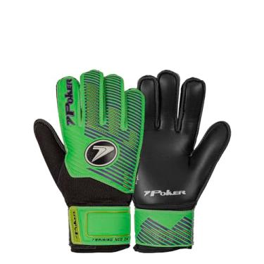 Imagem de Luva De Goleiro Training Futebol De Campo Neo Júnior Poker (Verde, 7, Ambidestro)