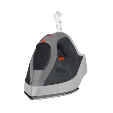 Imagem de Ferro de Passar a Seco/Vapor Mallory Jupiter Maxx | Base Antiaderente, Cinza/Laranja/Branco