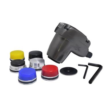 Imagem de Martelo pneumático automático pneumático (com 6 pontas de dureza diferente) para reparo do corpo, peças vibratórias cortadas a laser de chapa metálica