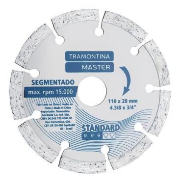 Imagem de Disco de Corte Diamantado Segmentado 4.3/8" Tramontina Standard