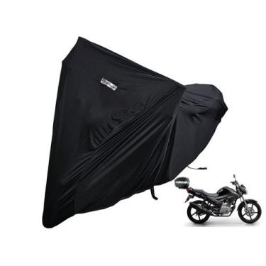 Imagem de Capa Proteger Cobrir Moto Lycra Tecido Yamaha YBR com Baú - Kahawai Ca