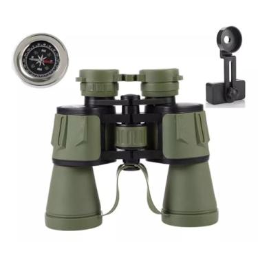 Imagem de Binoculo C/Suporte 20x50 De Longo Alcance 10km Profissional (Verde)
