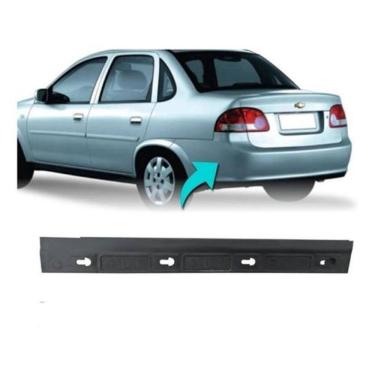 Imagem de Guia Parachoque Traseiro Corsa Classic 2010 A 2016 Esquerdo