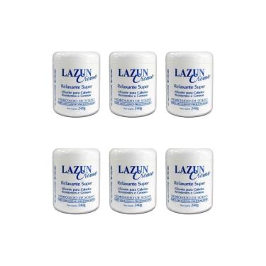 Imagem de Alisante Lazun 240G Azul-Super-Kit C/6Un