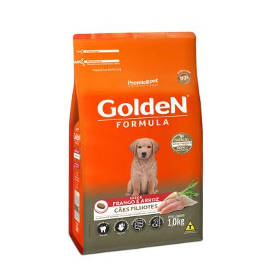 Imagem de Ração Golden Fórmula Cães Filhotes Frango e Arroz 1kg