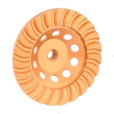 Imagem de Rebolo Diamantado 115mm Desbaste Turbo 1266115000 Vonder