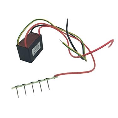 Imagem de ELECTRODEPOT Gerador de íons negativos 110-120VAC – Módulo ionizador de ar para purificadores de ar com micro agulhas pino de aço inoxidável, sistemas HVAC, aplicadores de grama estática e