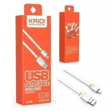 Imagem de Cabo Usb Kaidi Kd-306 100cm 2a Para Iphone