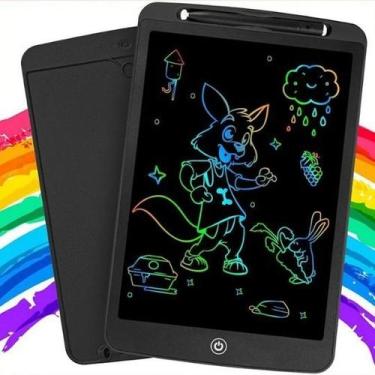 Imagem de Tablet Infantil LCD Lousa Mágica Escrita Desenho Estudo 8,5 - VITALISH