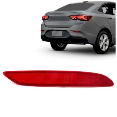 Imagem de Refletor Parachoque Traseiro Onix Sedan 2020 a 2022 - SP ACESSÓRIOS, D