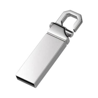 Imagem de Pen Drive USB De Metal Prata 32GB 64GB 128GB 16GB 8GB 4GB USB 2.0 - Ja