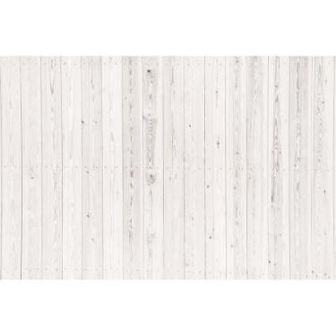Imagem de Painel De Tecido Sublimado Textura De Madeira Branca Pregos e Nós - Fa