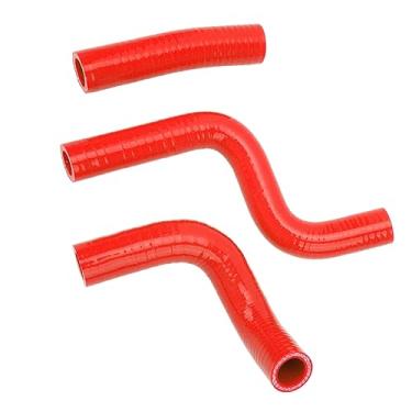 Imagem de Generic Mangueira de Líquido de Arrefecimento do Radiador de Silicone, Mangueira de Transmissão Suave de Líquido de Anti -pressão de Vazamento de Vazamento de Conexão Estável para (Vermelho)
