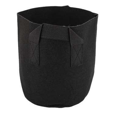 Imagem de Cesta de plantas aquáticas reutilizáveis ​​de cffuvros com alça, maconha de lírio de água respirável multifuncional para plantas de lago, bolsa para jardinagem aquática e (Small)