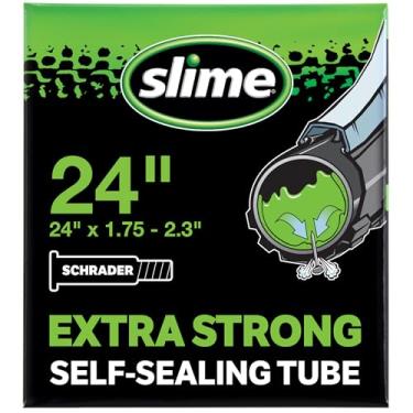 Imagem de Slime Tubo interno de bicicleta 30047 com selante de perfuração de geleca, autovedação, prevenção e reparo, válvula Schrader, 61 cm x 4,4 cm - 5,4 cm