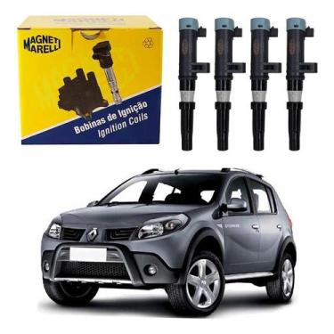 Imagem de Bobina Ignição Marelli Sandero Stepway 1.6 16v 2008 A 2013 - Magneti M