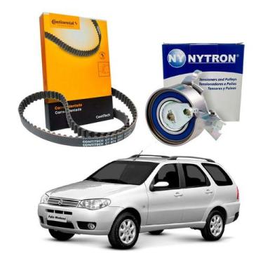 Imagem de Kit Correia Dentada Tensor Palio Weekend 1.8 8v 2005 A 2010 - ContiTec