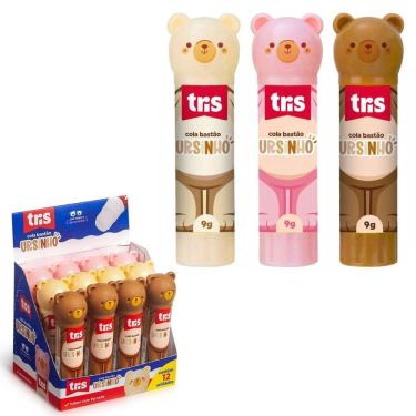 Imagem de Cola Bastão Ursinho - 9 Gramas - Unidade - Tris