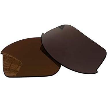 Imagem de Acefrog Lentes de reposição polarizadas de 1,5 mm para óculos de sol Oakley Bottlecap, material atualizado, resistente a impactos - bronze marrom polarizado - 1,5 mm