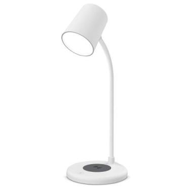 Imagem de Luminária de Mesa Branco LED 3 em 1 Lumi Play - Elgin, Bivolt