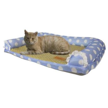 Imagem de Cama Arranhador Gato Felino Pet Esteira Macia Almofada - Imaginei Comp
