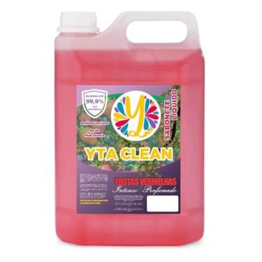 Imagem de Sabonete Líquido FRUTAS VERMELHAS Perfumado YTA CLEAN Perfumado, Ação Hidratante e Bactericida 5 Litros