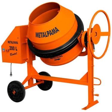 Imagem de Betoneira 200 Litros Rental 1CV Bivolt - METALPAMA