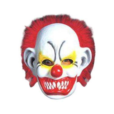 Imagem de Máscara Palhaço Careca Com Cabelo - 100% Látex  Spook . F+