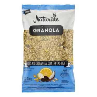 Imagem de Granola Crocante Ideal Regimes Frutas Light 1kg Cereal Malte - Natural