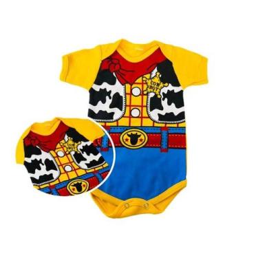 Imagem de Body bebê manga curta Verão 3 à 9 meses - Dino Baby, Lisa wod, G