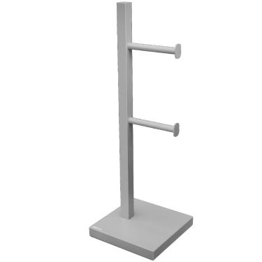 Imagem de Suporte Papel 15,5x15,5x47,9cm Silver - 7668 - Cris Metal Suporte Papel 17,5x12,5x16,5cm Silver 7668 Cris-metal