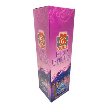 Imagem de Incenso Força Espiritual Guda Indiano 25 Caixas C 7 Varetas