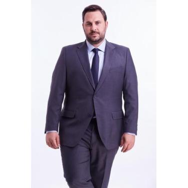 Imagem de Terno Alfaiataria Liso - Cinza Chumbo - HIGHSTIL, Cinza, 56M