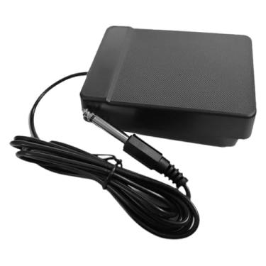 Imagem de menolana Pedal de Sustain Instrumento Musical de Alto Desempenho Compacto e Resistente Acessórios Pedal de Piano para Teclados Pianos Digitais Bateria, Conector 6.35