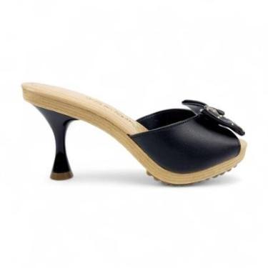 Imagem de Tamanco Tchocco Salto Taça Com Enfeite De Laço-Feminino