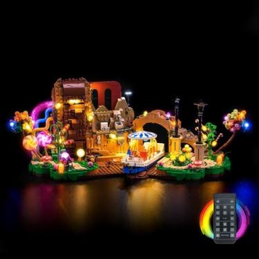 Imagem de LocoLee Kit de luz compatível com Lego 21360 Willy Wonka & The Chocolate Factory – Sem modelo apenas luz, acessórios de iluminação LED compatíveis com Lego 21360 (versão RC)