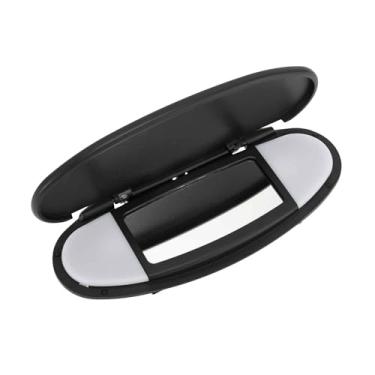 Imagem de ACROPIX Viseira de sol Vanity Mirror Cover Maquiagem com luz para BMW Mini Cooper R55 R56 R57 R58 R59 R60 R61 2007-2014 Substituir No.51167361833/51167361834 Preto