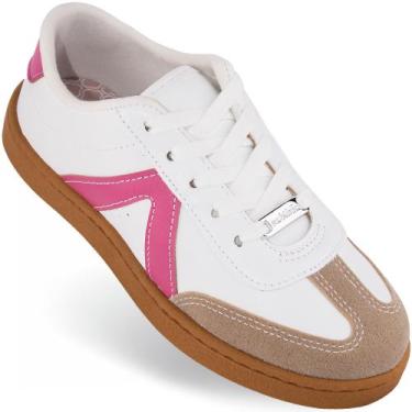 Imagem de Tênis Molekinha Infantil Casual Menina Sneaker Fashion 2574, Branco, R