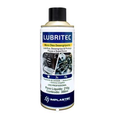 Imagem de Desengripante e Lubrificante Implastec Lubritec 300ml Uso Profissional