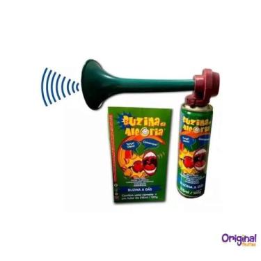 Imagem de Buzina da Alegria com Corneta - 250ml / 120g para Festas e Eventos - n