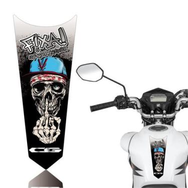 Imagem de Adesivo Faixa Gravata Tanque Moto Cg 125/150/160 Titan Fan Start Cavei