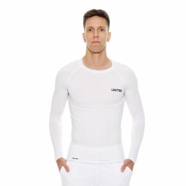 Imagem de Camiseta de compressão térmica Manga longa United Proteção Solar UV, B